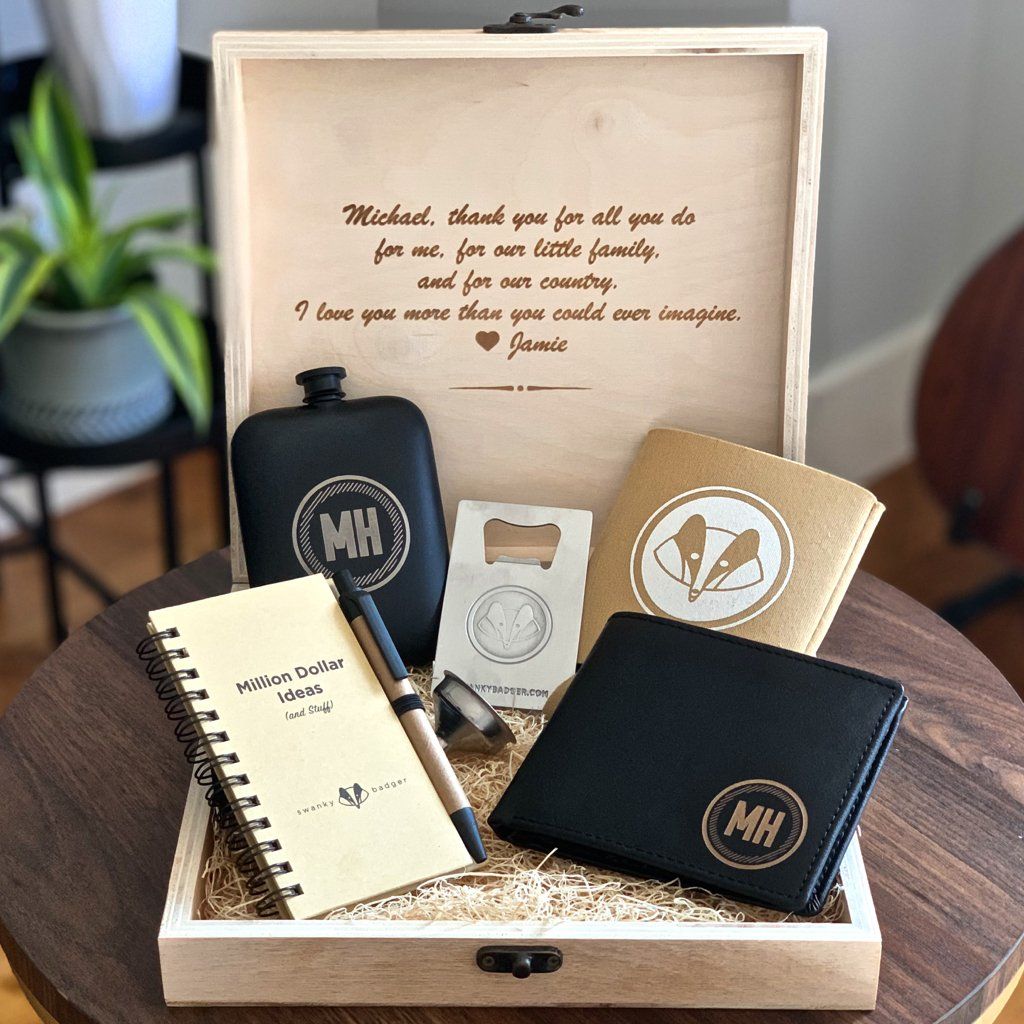 Box Set All In One Gift Box by Groovy Groomsmen Gifts
