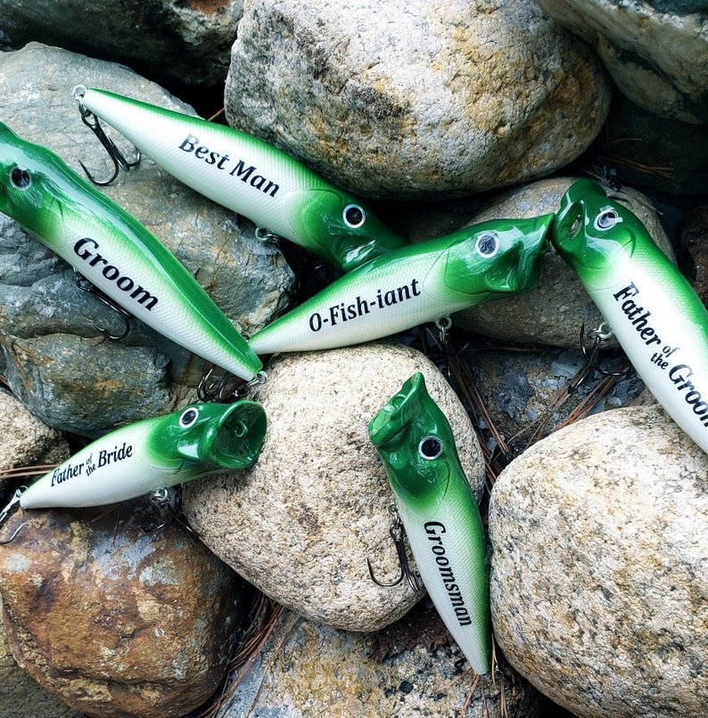 Fishing Baits &amp; Lures Angling Party by Groovy Groomsmen Gifts