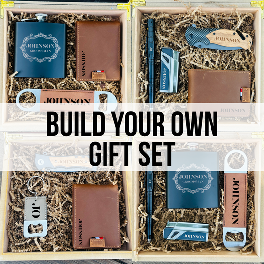 Personalized Build Your Own Gift Box Set Gift for Groomsmen